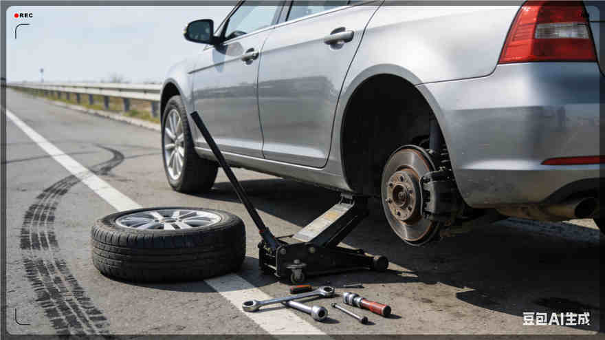 中方道路救援汽车送玻璃水